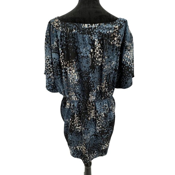 Elle Y2K Empire Waist Babydoll Top Womens‎ Size XL Lace Trim Stretch Slinky Vtg - Picture 6 of 7